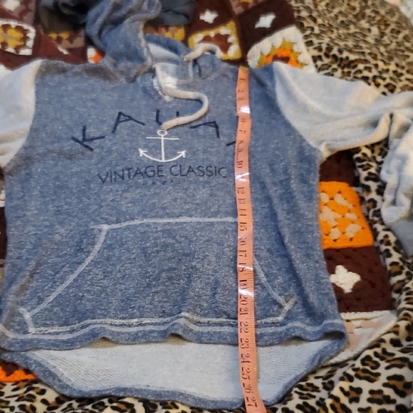 Blue Kauai Vintage Classic Hoodie - Picture 5 of 6